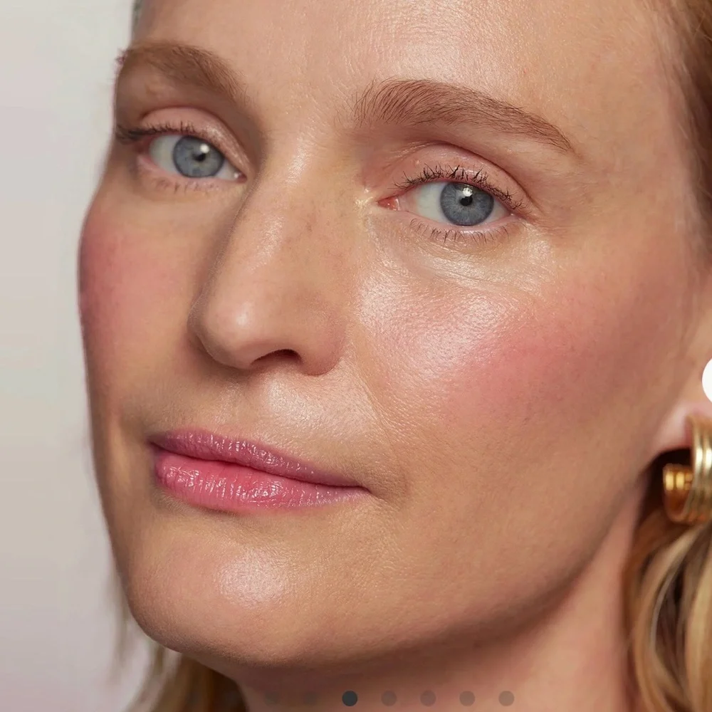 Merit LES DEUX Shade Slick Lip Gelee Gloss in Pink - Hydrating Sheer Shine